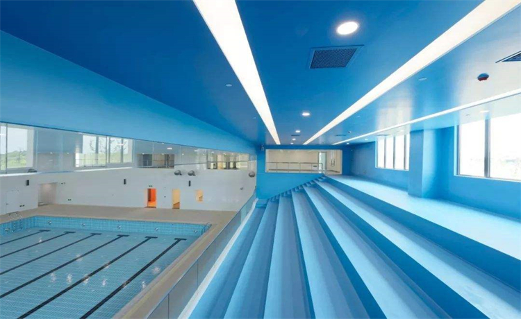 汤阴学校游泳馆建造